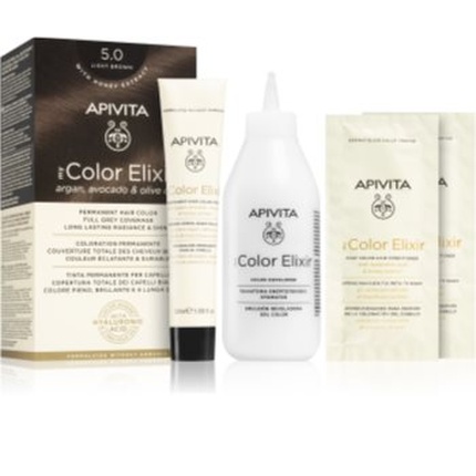 

My Color Elixir 50 Castano Chiaro 50 мл - Краска для волос без аммиака Apivita