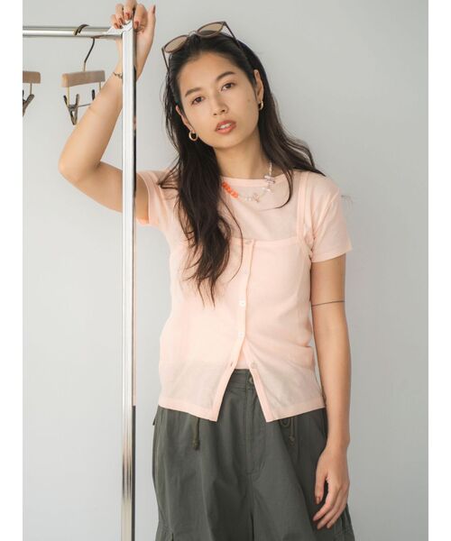 

Футболка, крой оверсайз, бренд Miller, цвет розовый