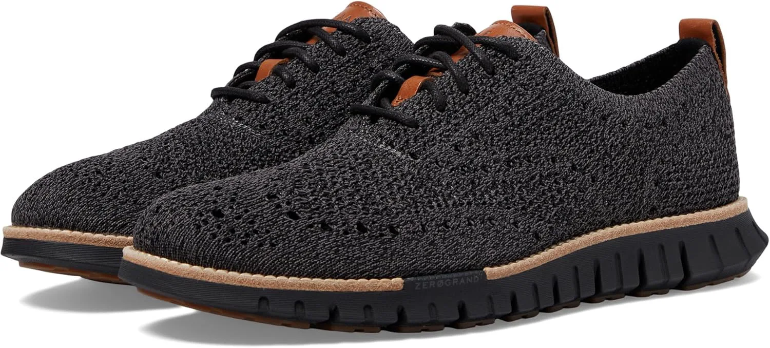 Мужские туфли Cole Haan ZG Remastered Stitchlite Oxford, черный — фото 3