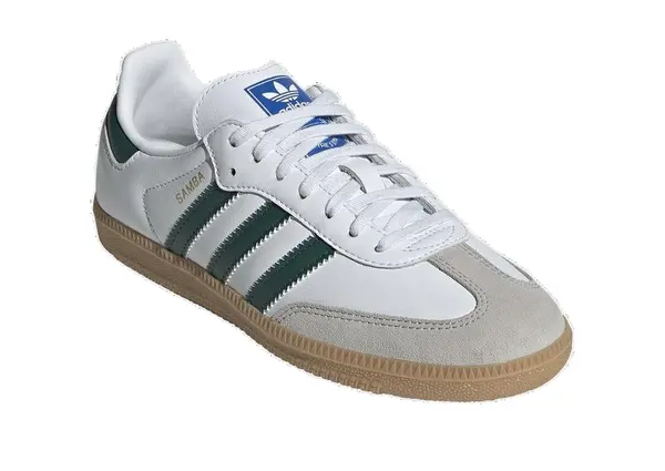 Кроссовки samba og 'white collegiate green gum' Adidas, белый — фото 2