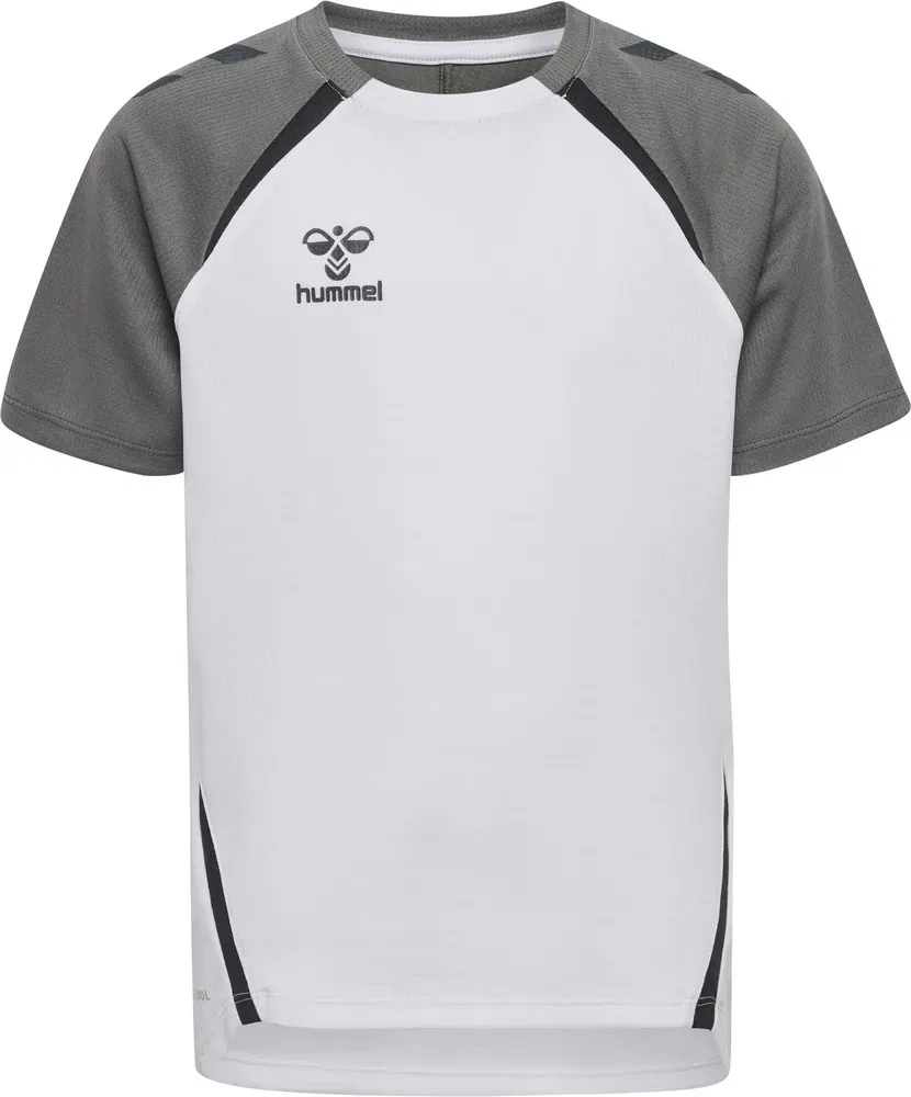Футболка детская спортивная Lead 2.0 Jersey S/S Hummel, белый — фото 2