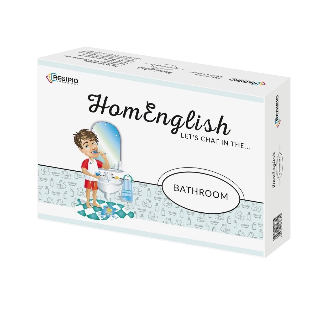 

Homeenglish Давай поговорим в ванной, обучающая игра,Regipio