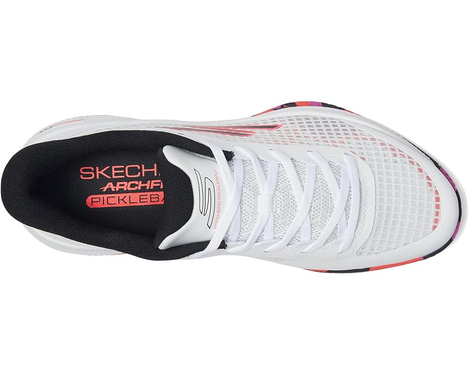 Кроссовки SKECHERS Pickleball Viper Court Pro Sneaker, цвет White/Pink — фото 2