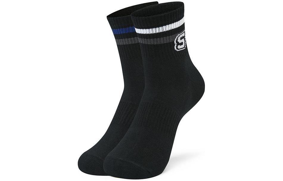 

Skechers Носки унисекс, 2 пары, черные