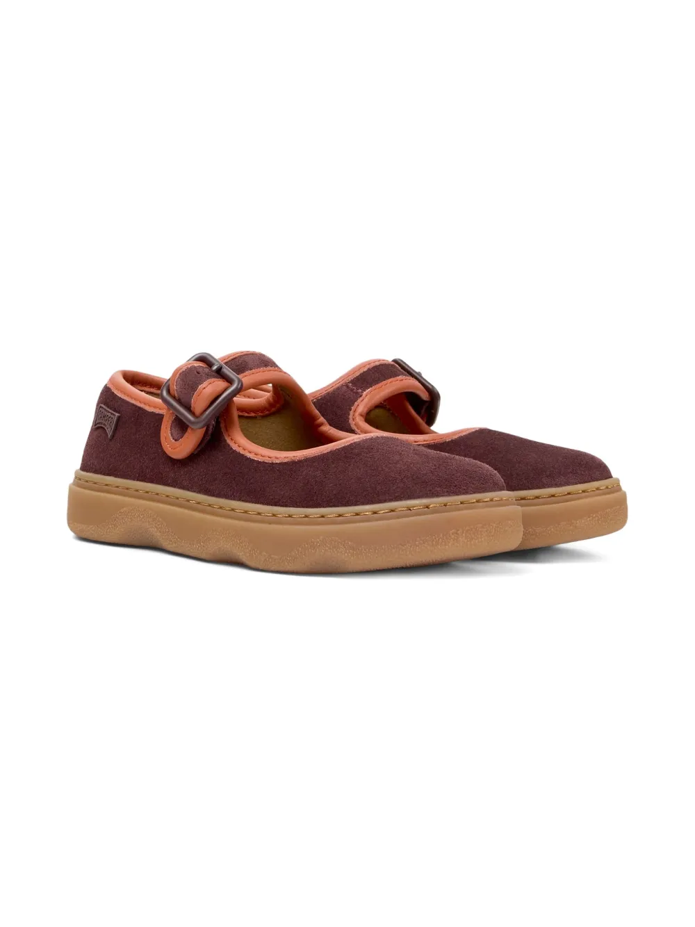 

Балетки с пряжками Camper Kids, красный