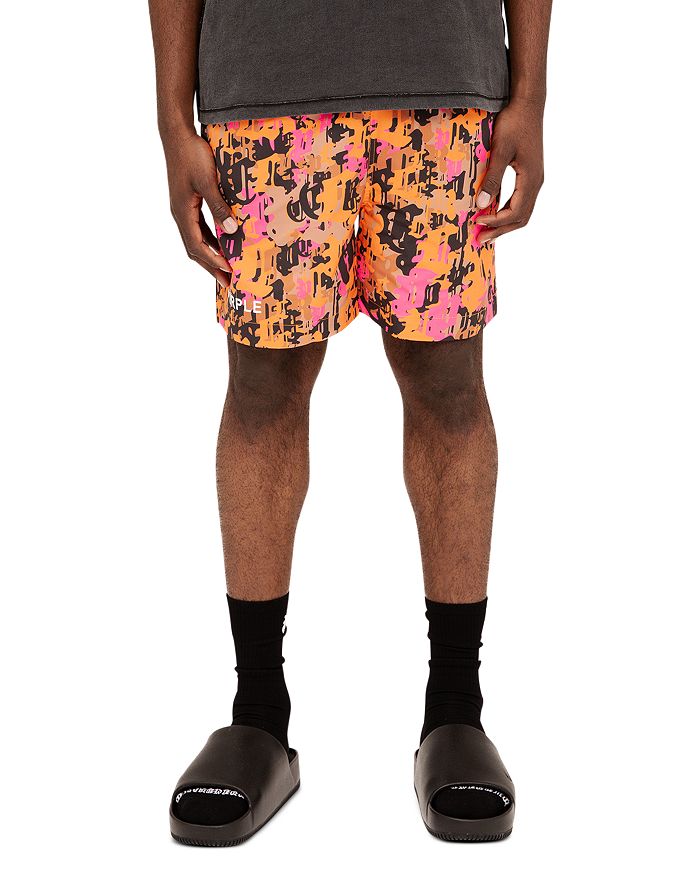 

Шорты Regular Fit All Around Purple Brand, мультиколор