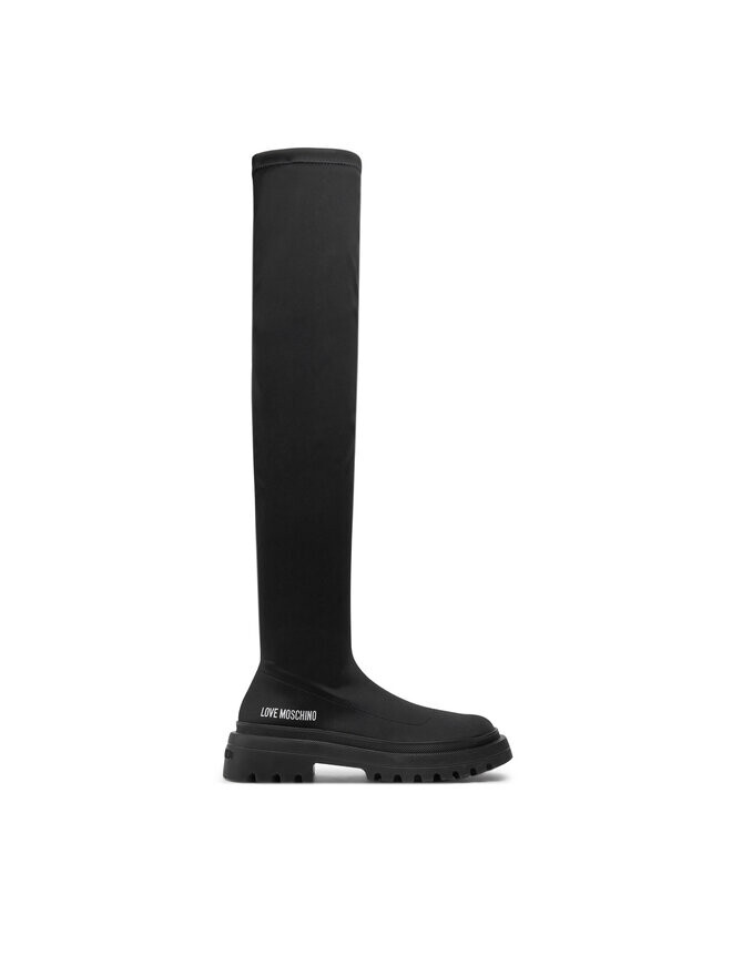 Сапоги LOVE MOSCHINO Botas mosqueteras, черный