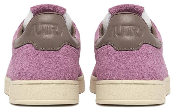 Кроссовки new flat low suede 'fuchsia and slate' Autry, фиолетовый — фото 4