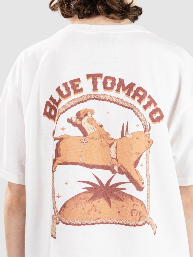 Футболка Blue Tomato Lunar Cowboy Kids T-Shirt, natural raw — фото 4