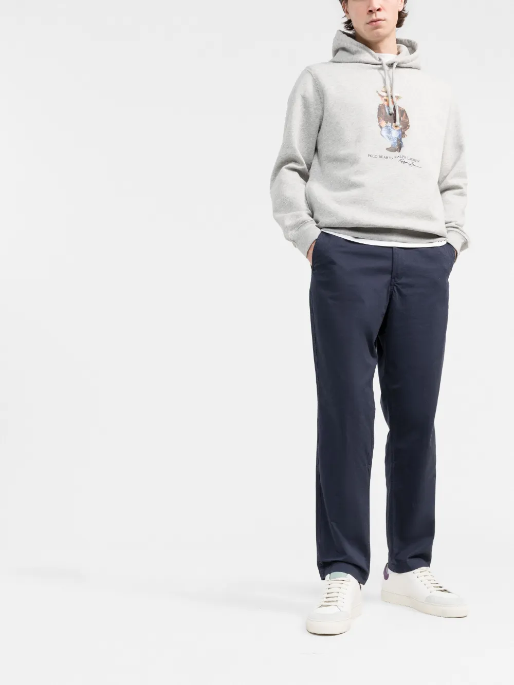 Прямые брюки POLO RALPH LAUREN, синий — фото 2