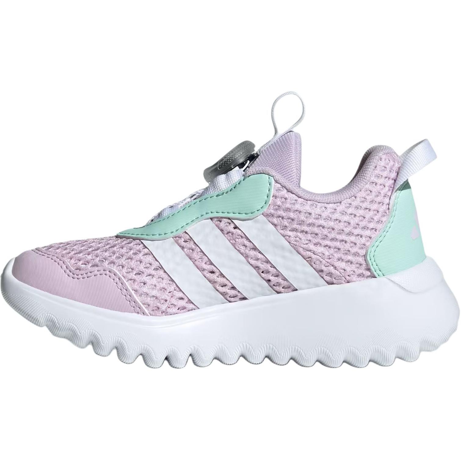 Adidas Детские кроссовки ACTIVEFLEX BOA 4.0 с противоскользящим износостойким верхом, низкие, фиолетовые — фото 3