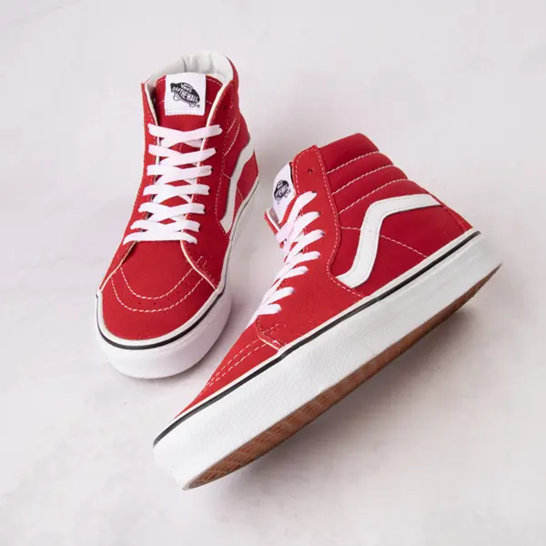 

Кроссовки для скейтбординга Vans Sk8-Hi, красный