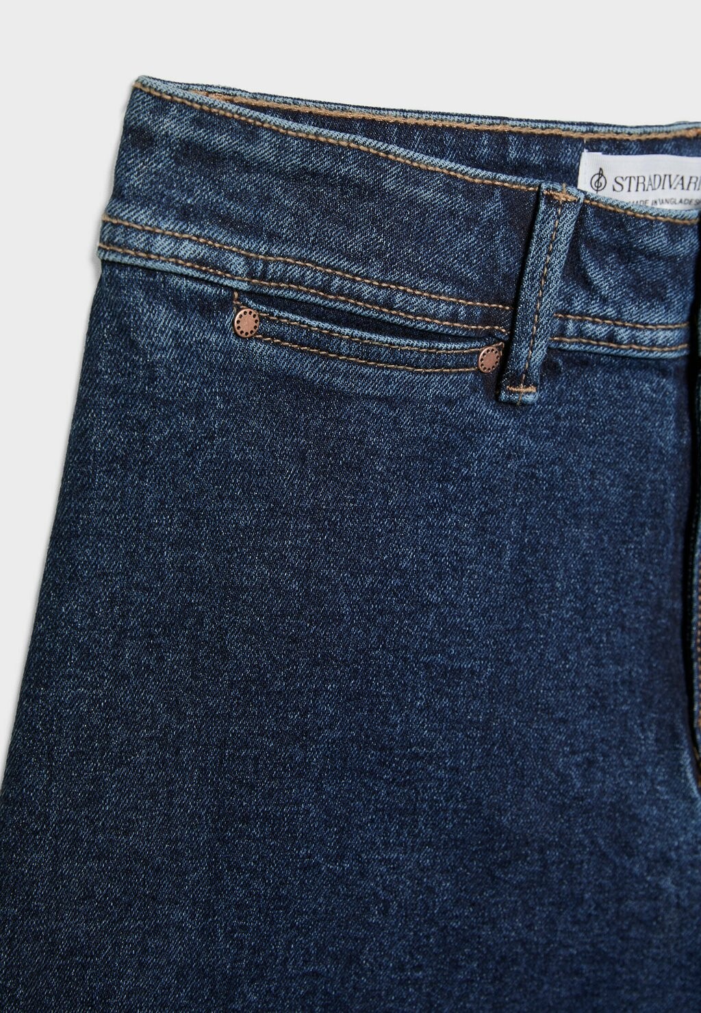 

Расклешенные джинсы MINIMALIST Stradivarius, синий деним
