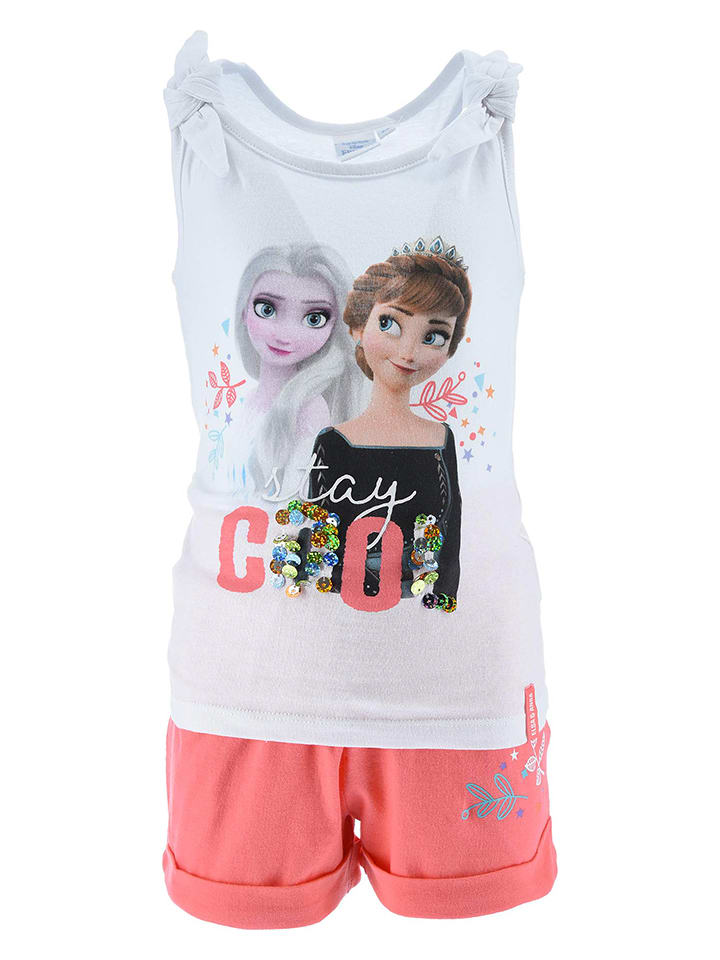 

Топ Disney Frozen, белый/коралловый