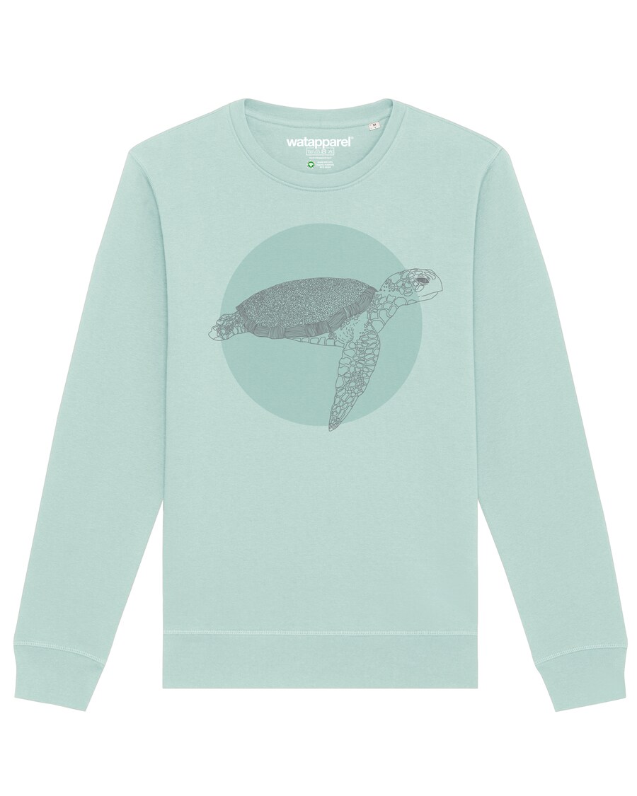 

Толстовка Watapparel Meeresschildkröte, синий