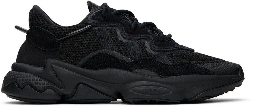 

Детские черные кроссовки Ozweego Big Kids Adidas Kids, цвет Black/Black/Grey