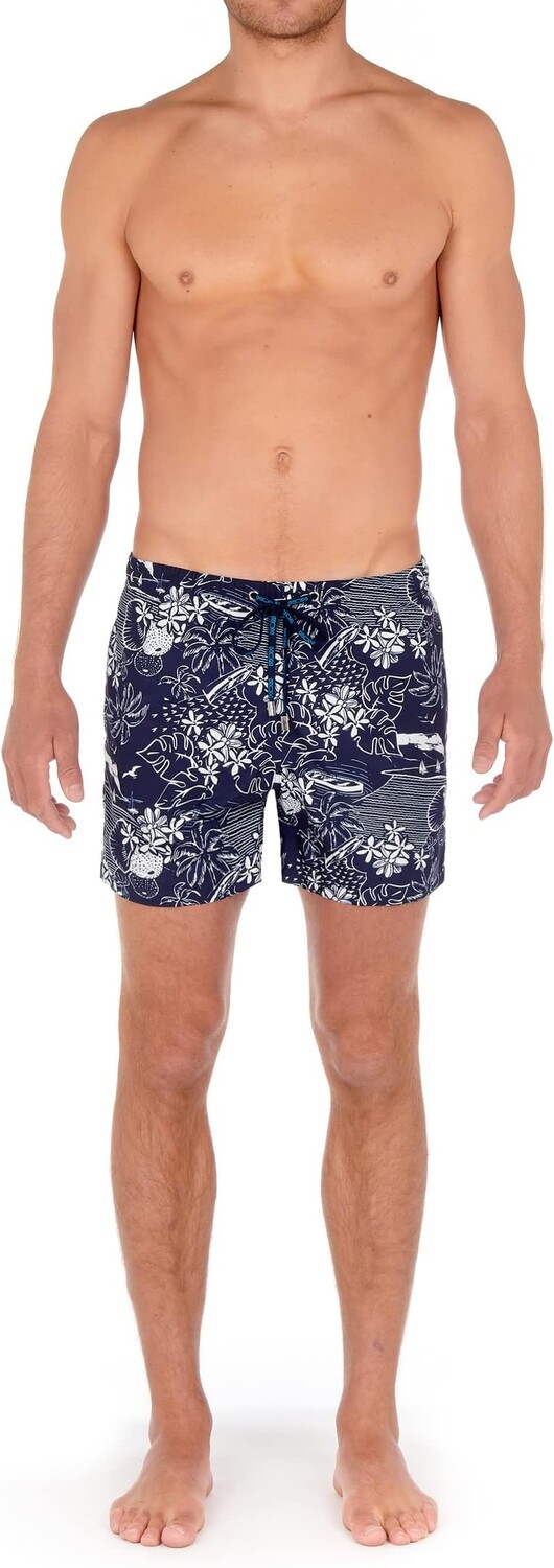 

Боксеры HOM Tropic Beach Boxer, цвет Navy Print