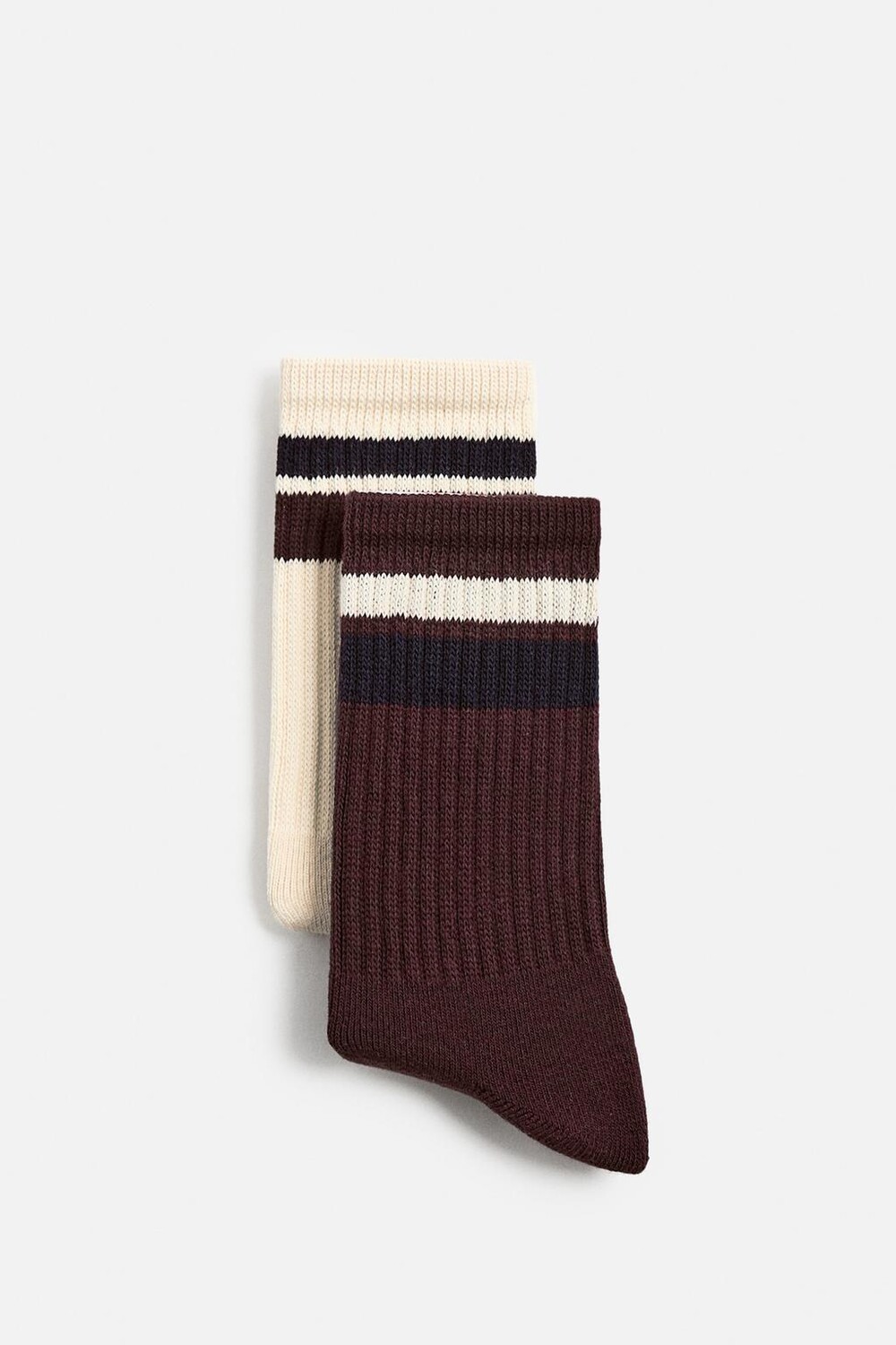 

Упаковка из 2 полосатых носков ZARA, цвет various