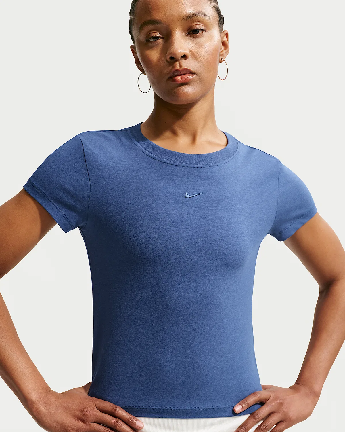 Женская футболка Nike Sportswear Chill Knit, Mystic Navy