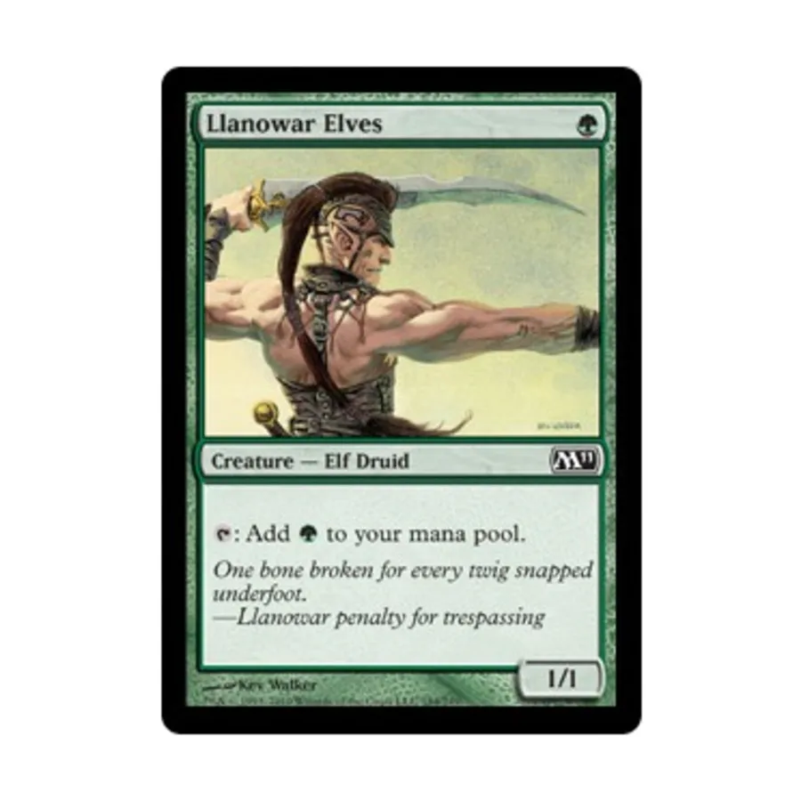 

CCG Ллановарские эльфы (К), MTG - Magic 2011