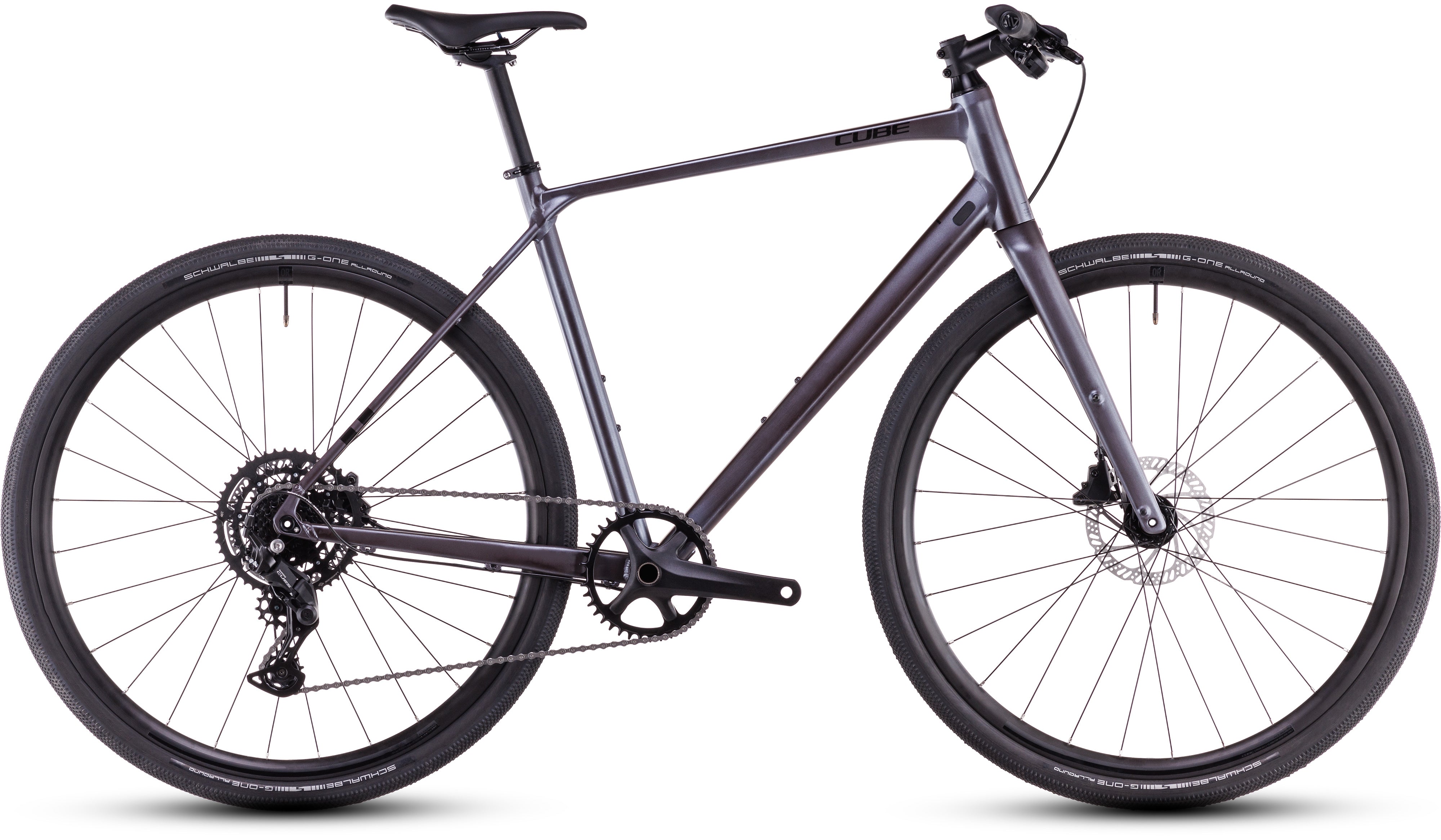 

Треккинговый велосипед Cube Nulane ONE mineralgrey´n´black (2025)