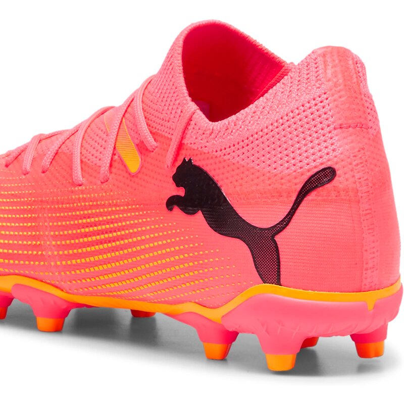 Футбольные бутсы для лужайки Future 7 Match FG/AG JR Puma, черный — фото 4