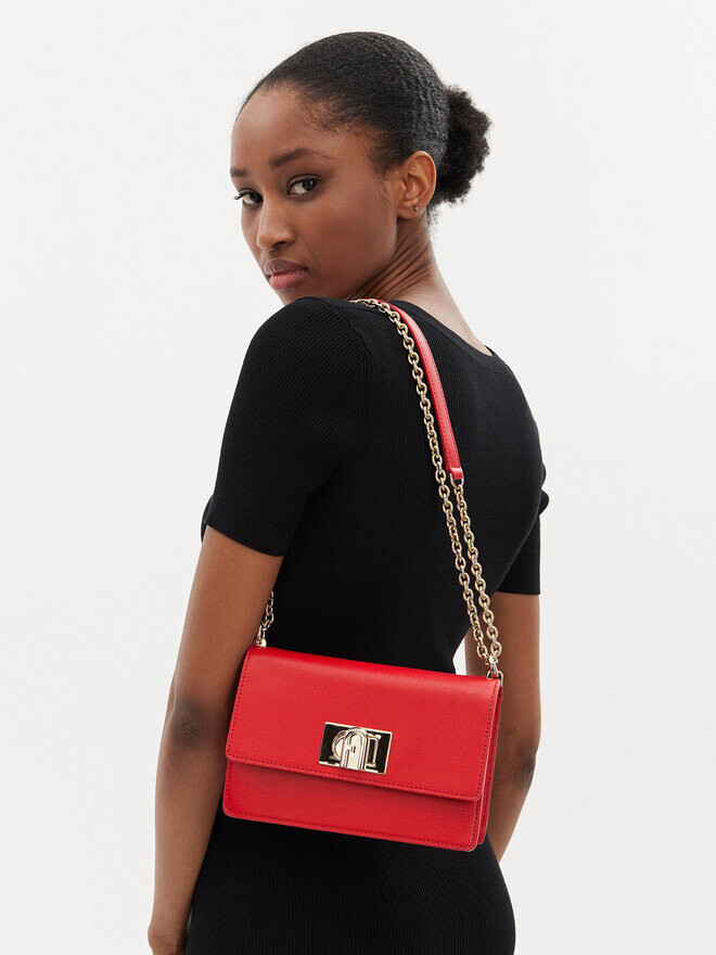 

Вечерняя сумка 1927 Mini Crossbody 20 Furla, красный