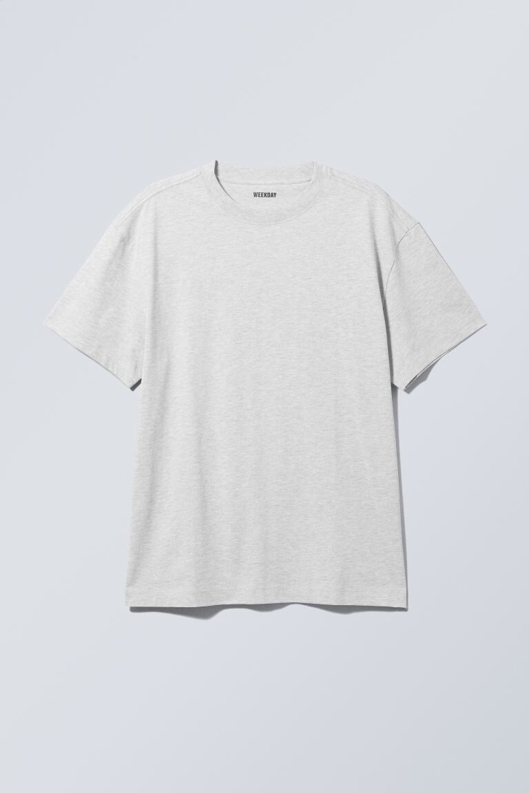 

Футболка Weekday Heavy Oversized, серый