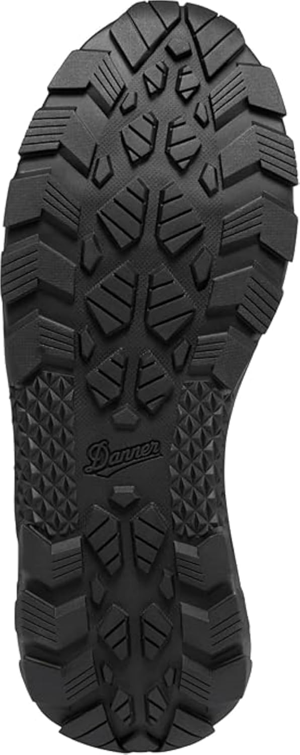 Мужские ботинки Danner Sonic Side-Zip 6 - легкие, прочные с верхом из кожи и Perspair для повышенной износостойкости, черный — фото 4