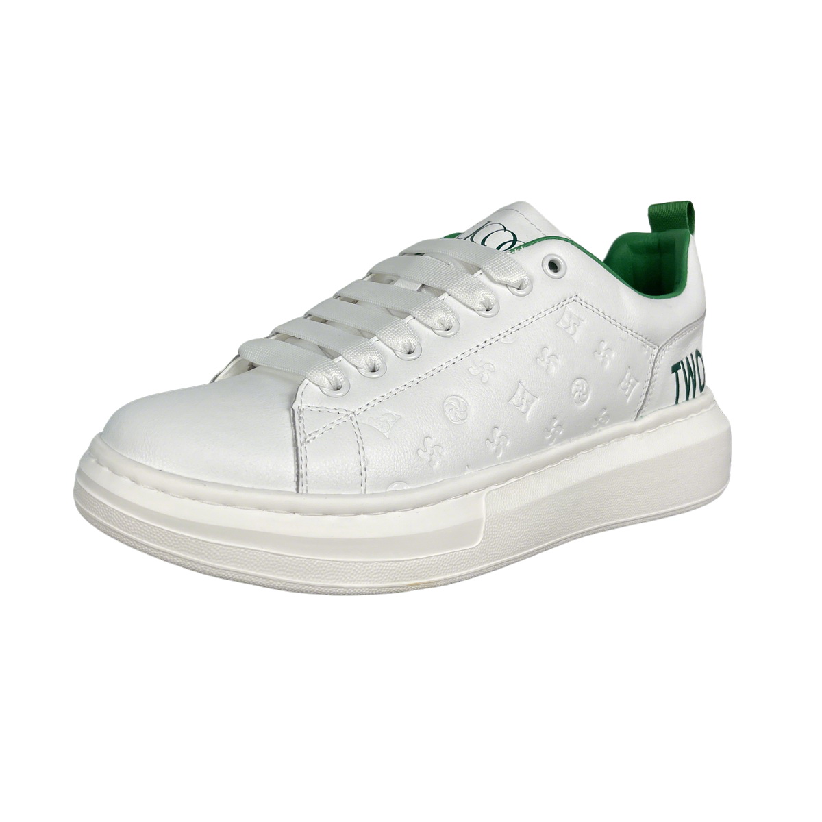 

Banas Коллаборация X UCOC низкие скейтерские кроссовки мужские бело-зеленые, цвет White Green