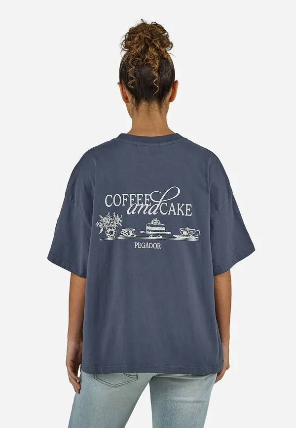 

Футболка troina большого размера с принтом Pegador, Vintage Twilight Blue, Синий, Футболка troina большого размера с принтом Pegador, Vintage Twilight Blue