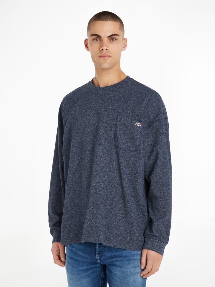 

Лонгслив Tommy Hilfiger, темно-синий