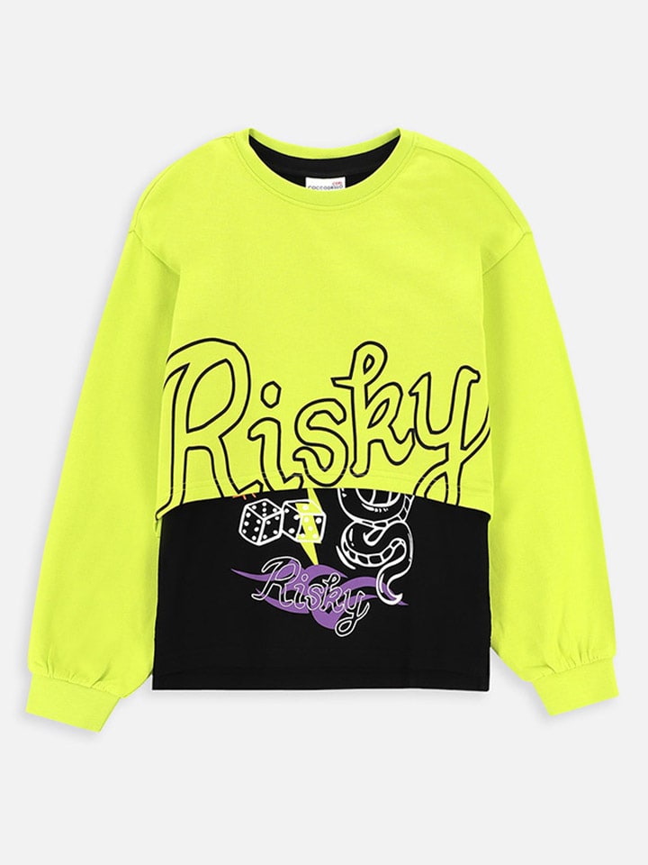 

Толстовка желто-черного цвета Coccodrillo