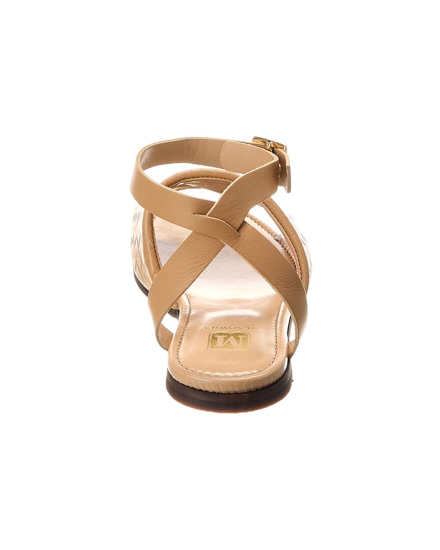 M by Bruno Magli Rita Leather Sandal, бежевый — фото 3