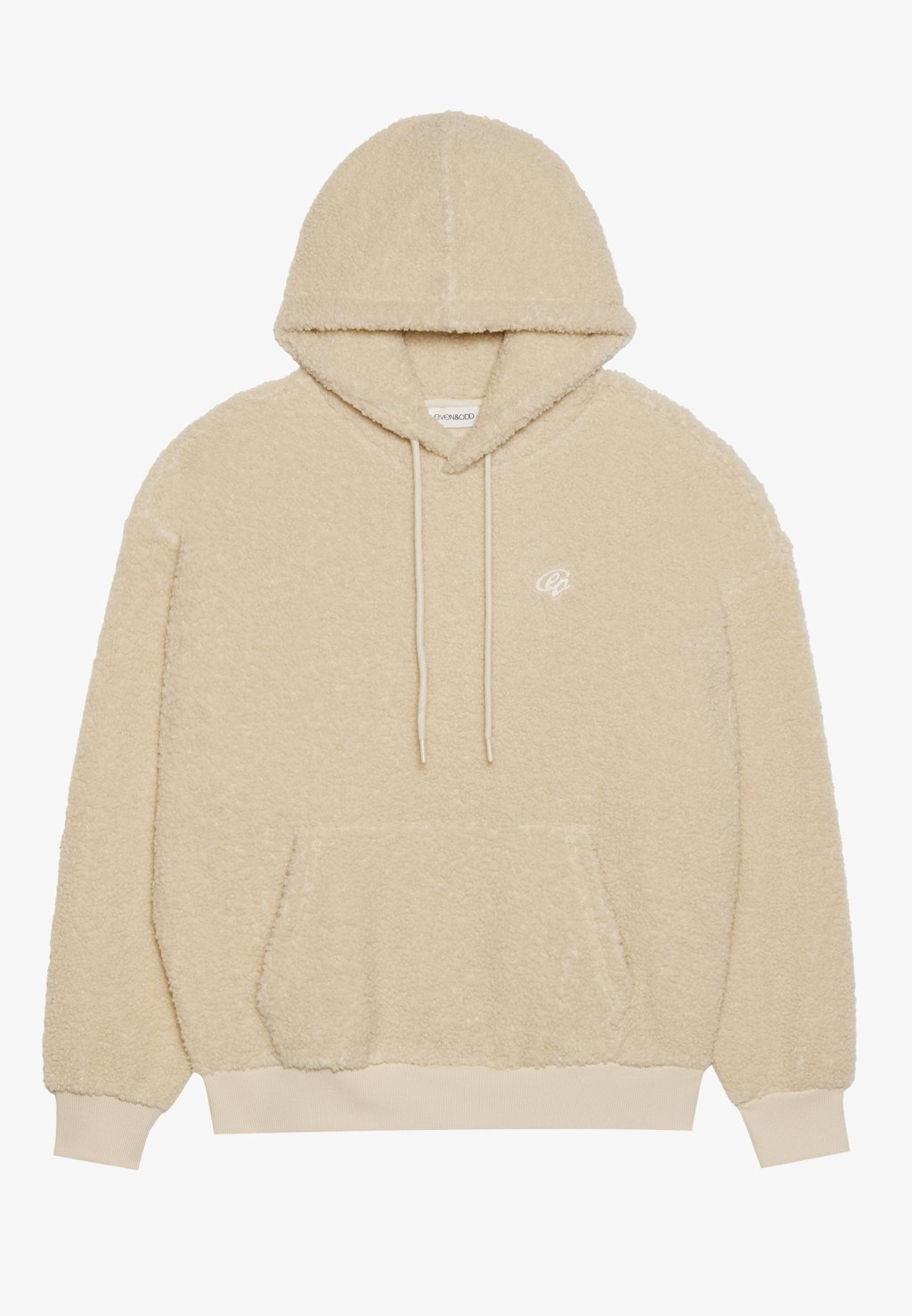 

Флисовый джемпер TEDDY HOODIE Even&Odd, молочный