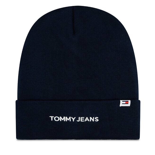 

Шапка Tommy Jeans LinearLogo, темно-синий