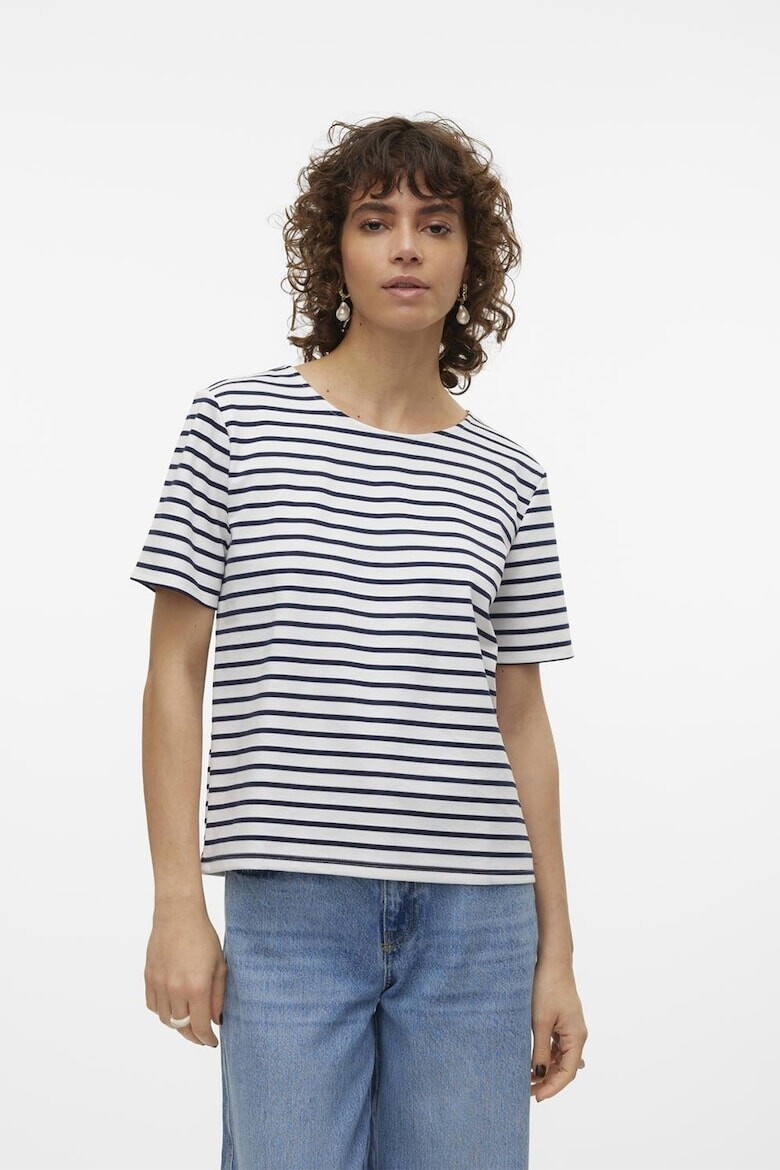 

Футболка с молнией сзади Vero Moda, белый
