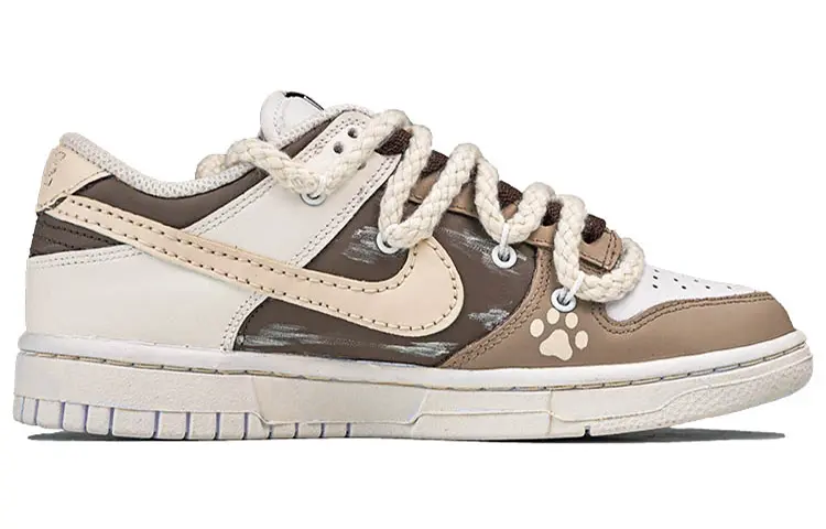 

Кроссовки Nike Dunk Skateboard Shoes Women's Low-Top Mocha