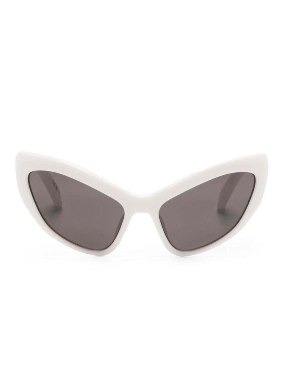 

Balenciaga Eyewear солнцезащитные очки в массивной оправе, белый