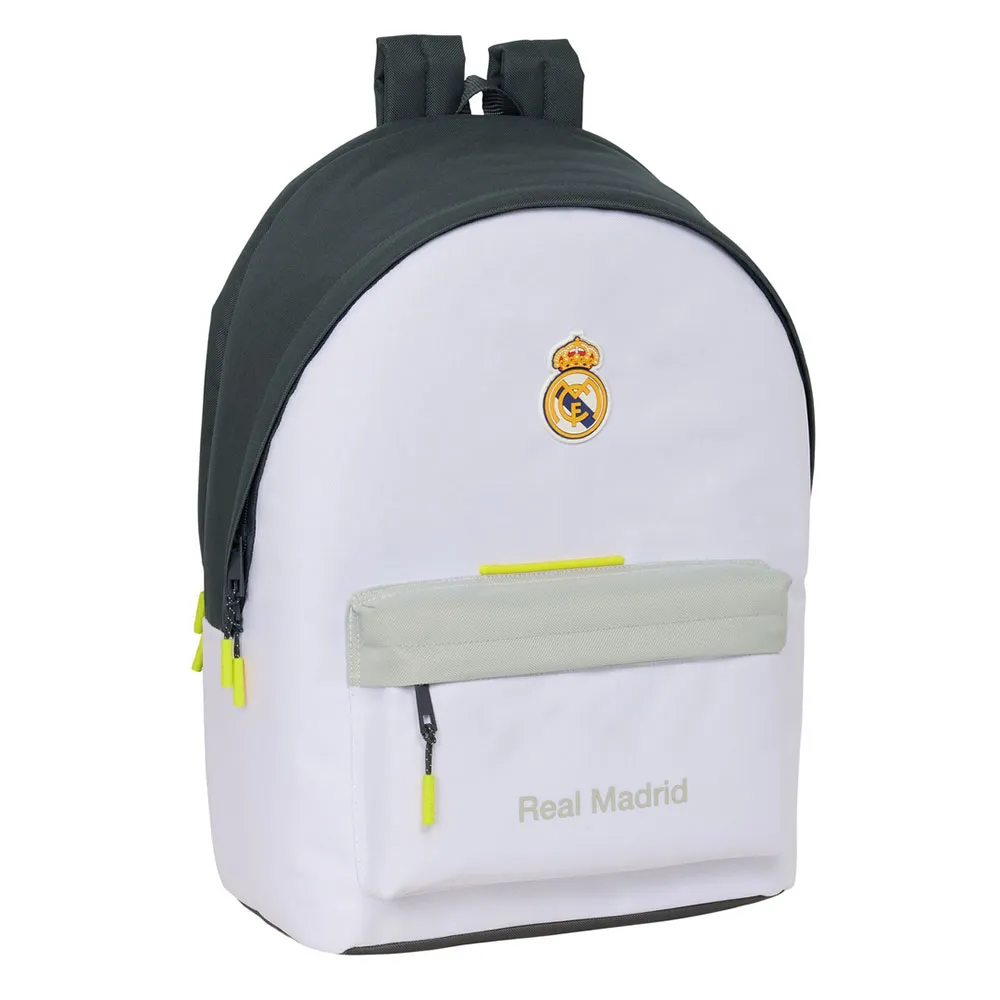 

Рюкзак Safta Real Madrid 25/26 для 15,6 дюймов + USB, 24,55 л, 32x43x14 см, артикул 612554820, белый