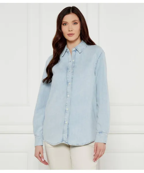 

Джинсовая рубашка Regular fit Calvin Klein, синий