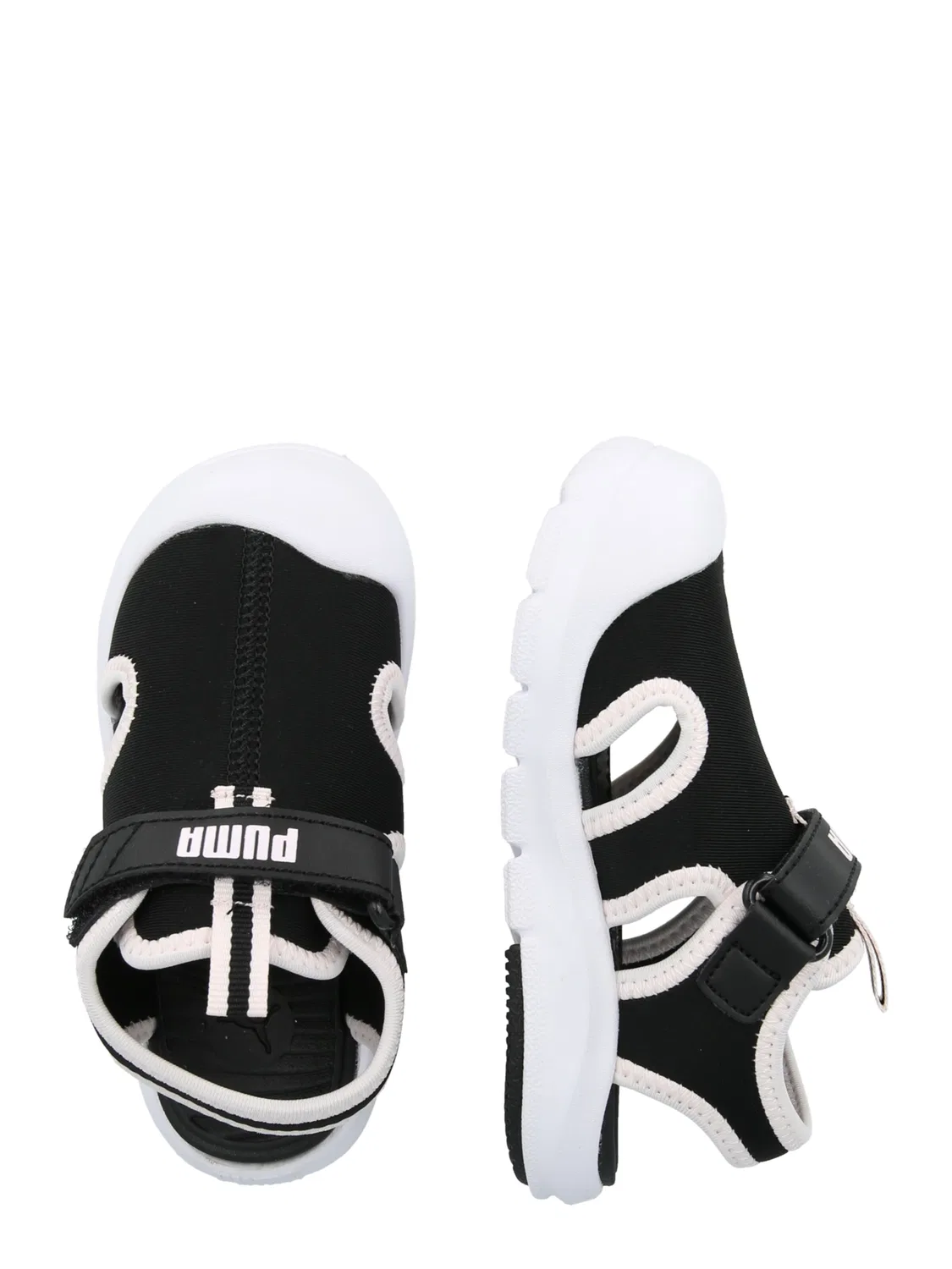 Сандалии Puma Fun Racer черного цвета — фото 2