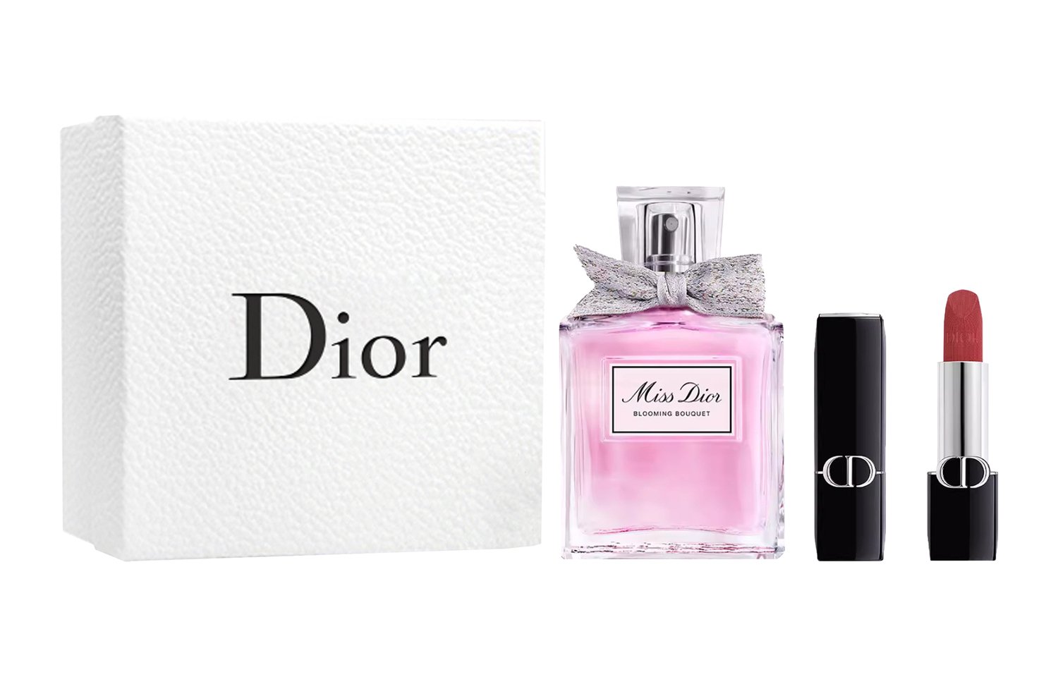 DIOR Набор парфюма и бальзама для губ Floral Blue Gold Eau De Toilette 50 мл + 3,5 г — фото 2