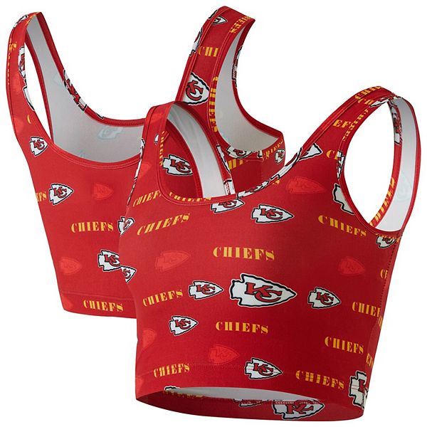 

Женский бралетт concepts sport red kansas city chiefs mosaic allover print Unbranded