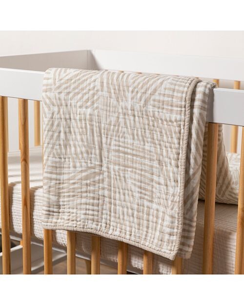 

Одеяло из 3-слойного органического муслинового хлопка, сертифицированного GOTS. Babyletto, цвет Multi