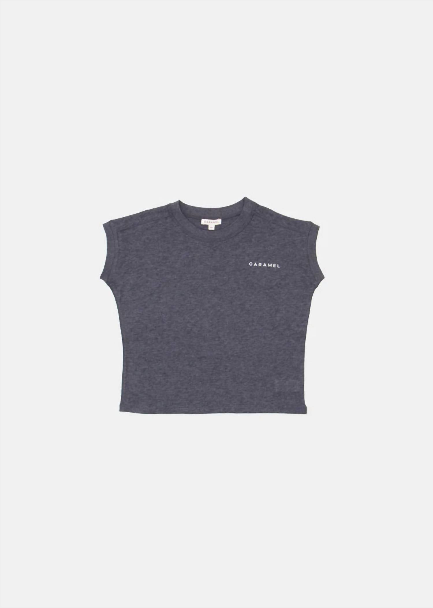 

Футболка Cress для девочек в сером цвете хизер Caramel, серый