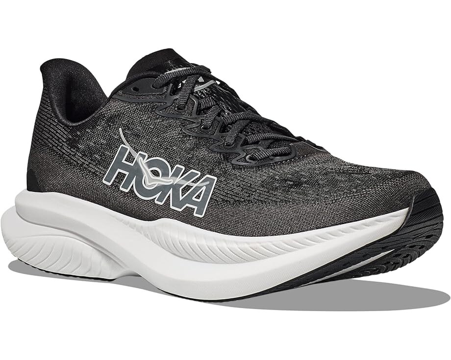 Кроссовки Hoka Mach 6, черный/белый