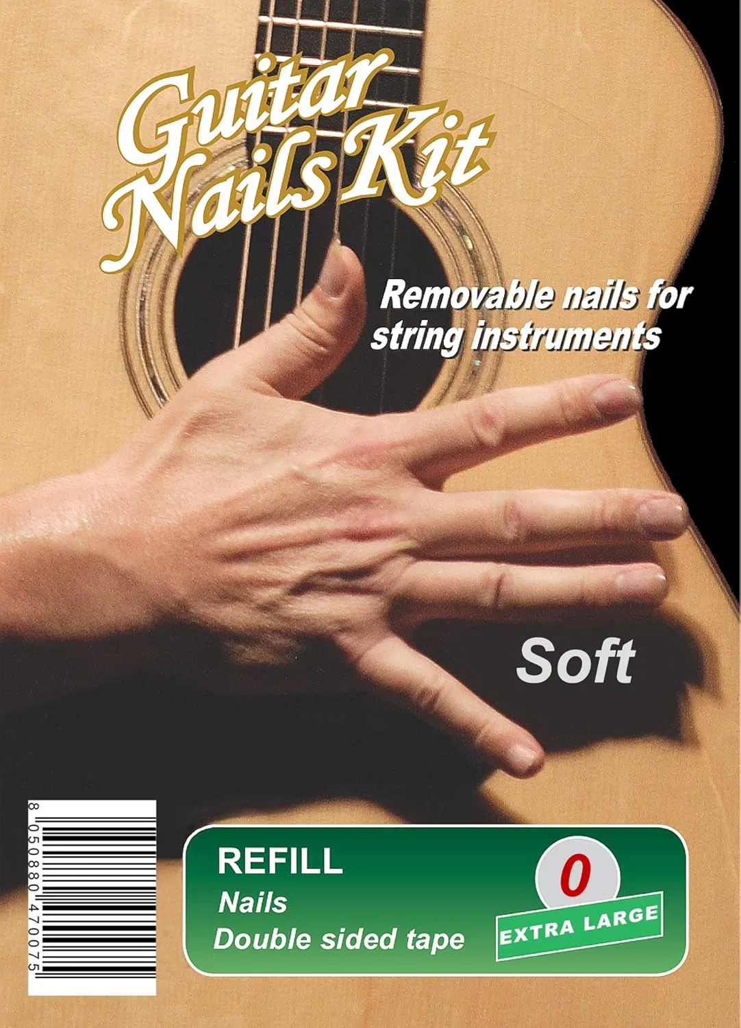 Сменные накладные ногти GNK Refill Soft (0) Extra Large Gnk