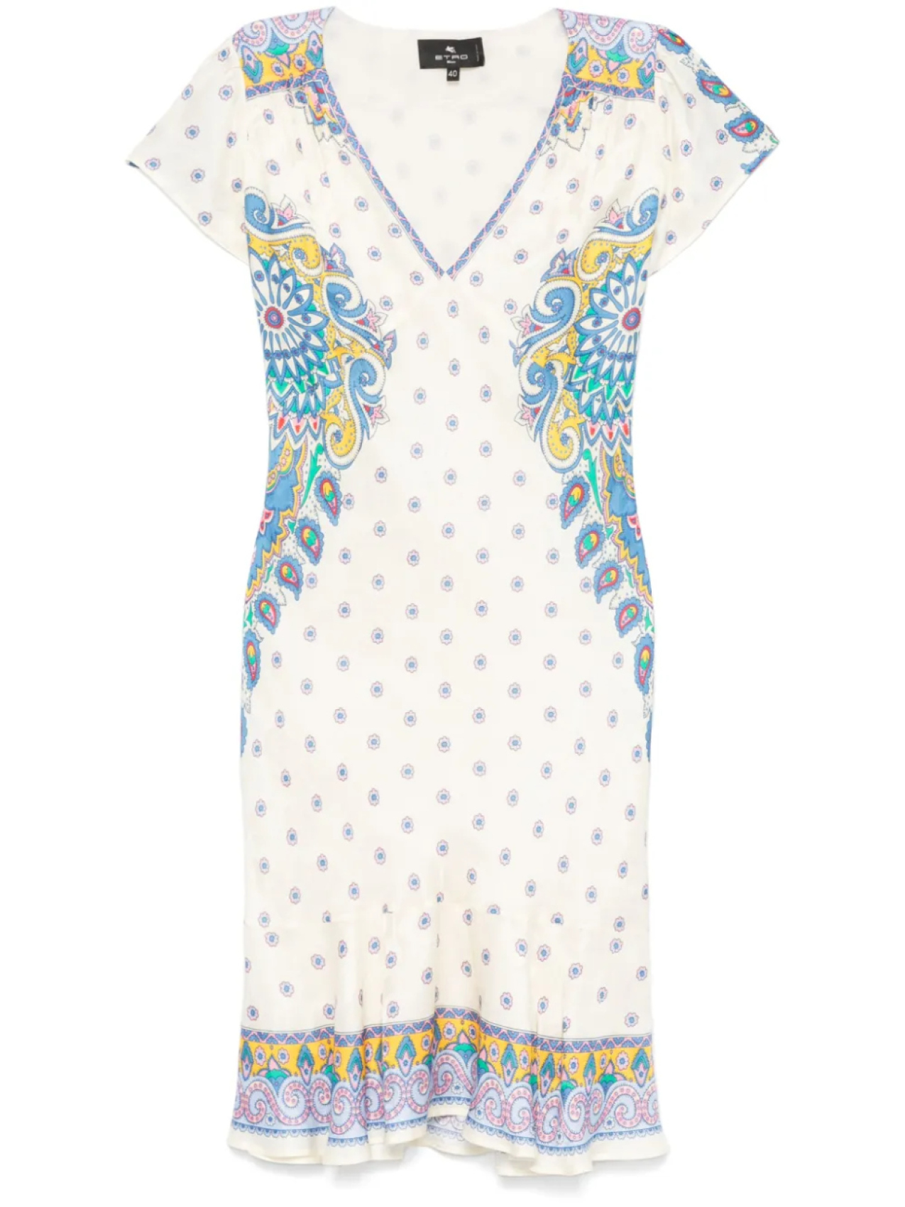 

Платье ETRO с принтом пейсли, нейтральный