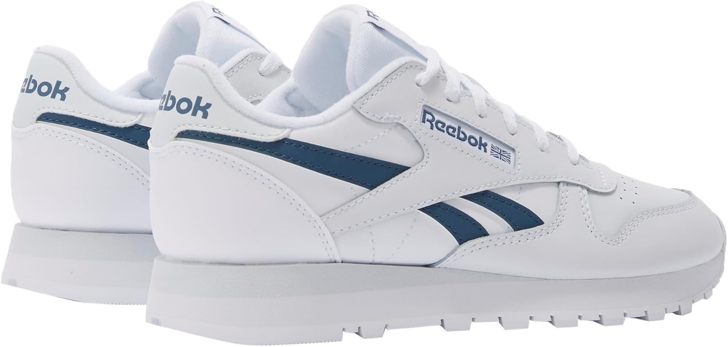 Кроссовки Reebok Classic Leather для детей и подростков, белый — фото 3